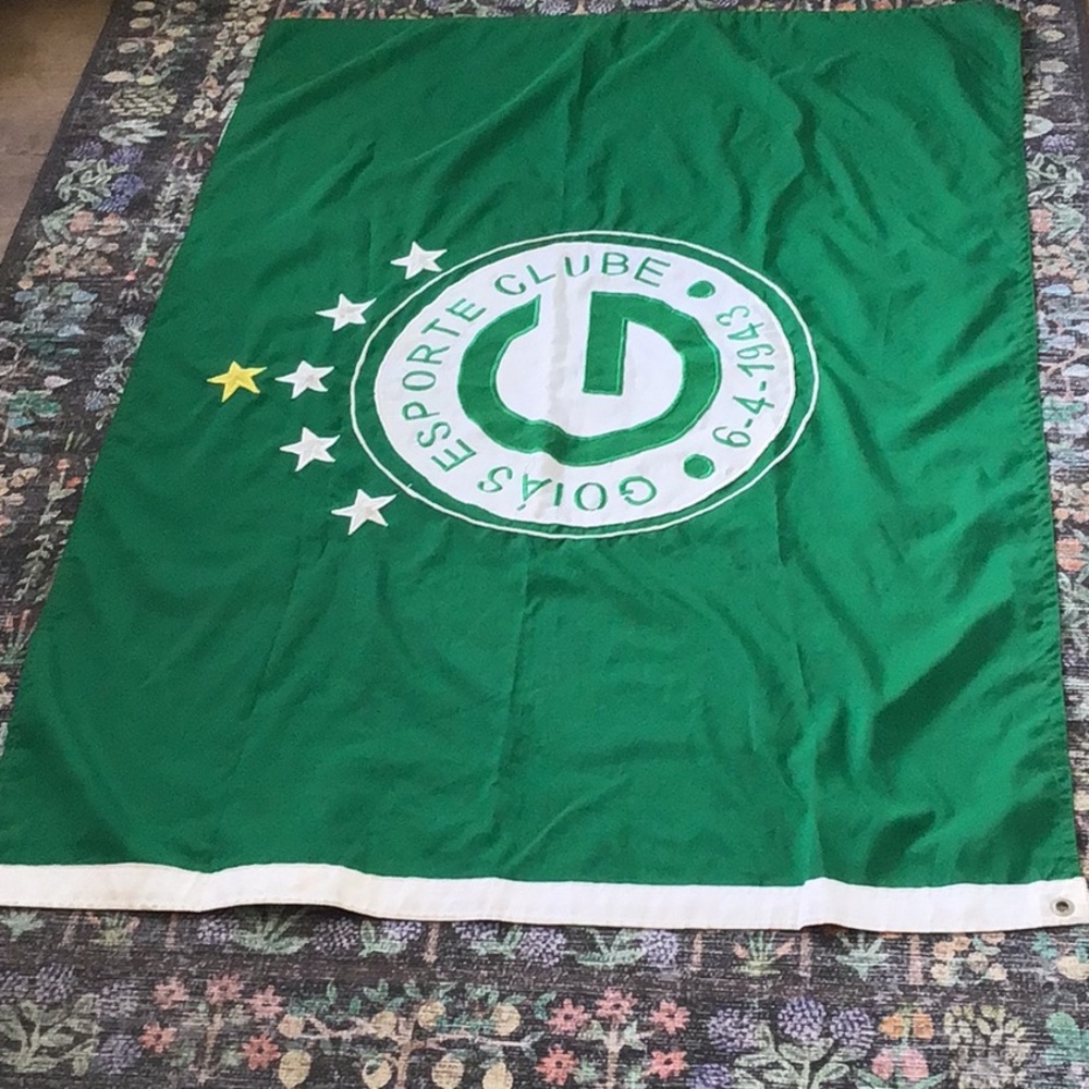 Goiás Esporte Clube: Brazilian sports team club flag.